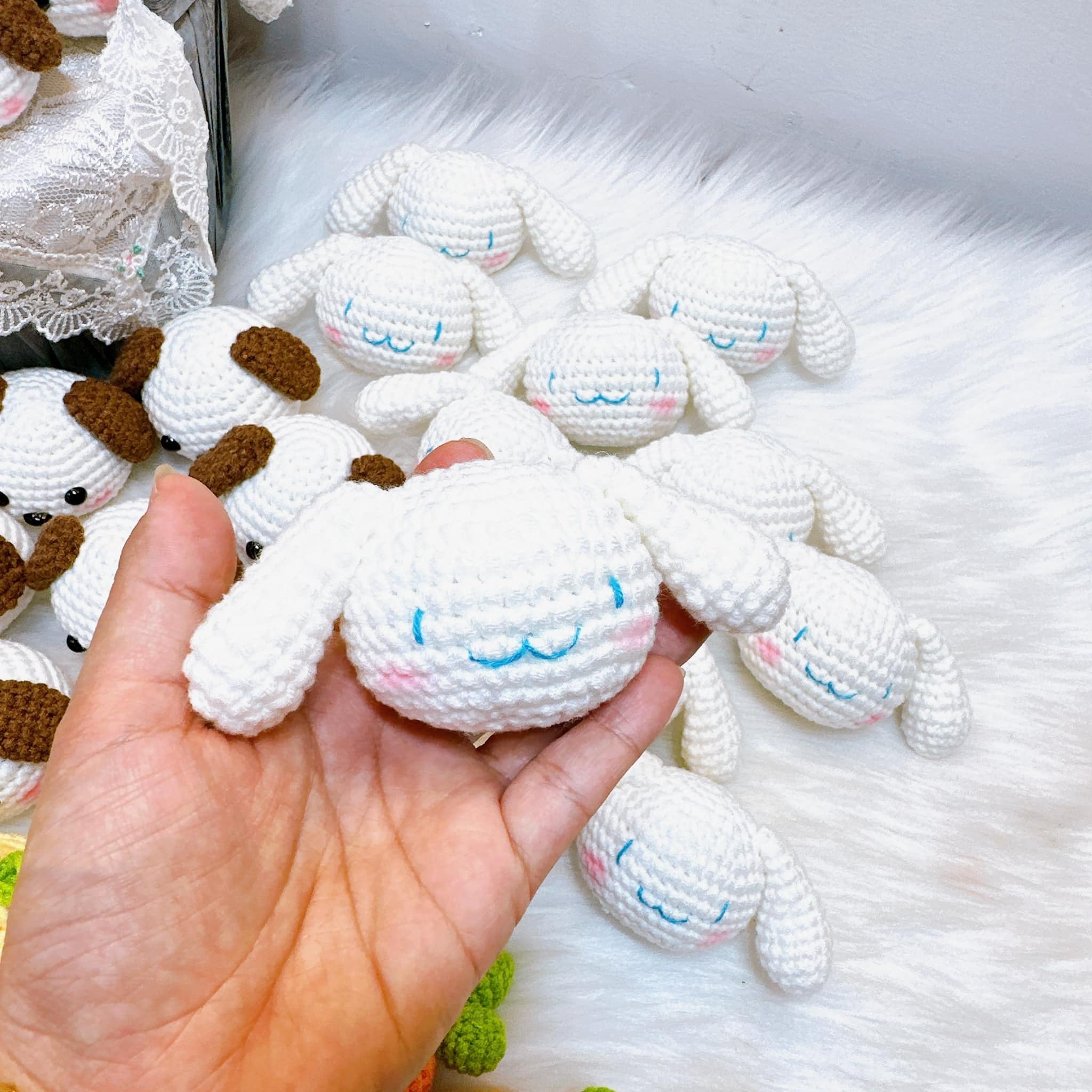 Crochet Keychain – Bear Berry