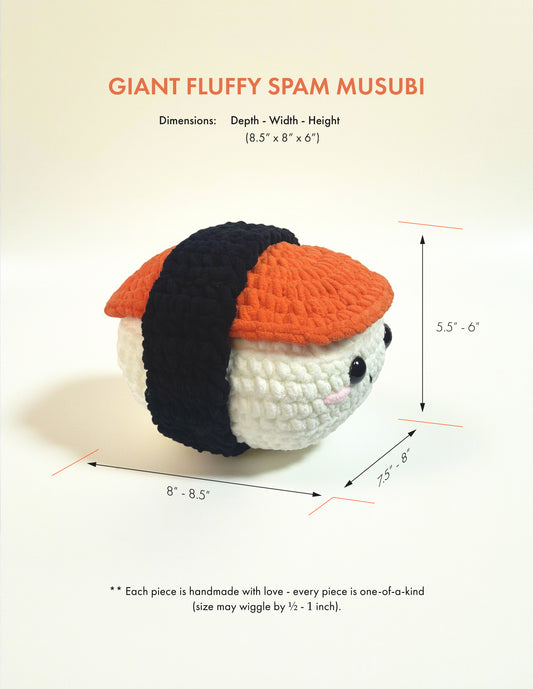 Giant Fluffy Spam Musubi