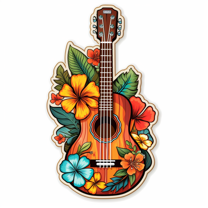 Guitar Sticker