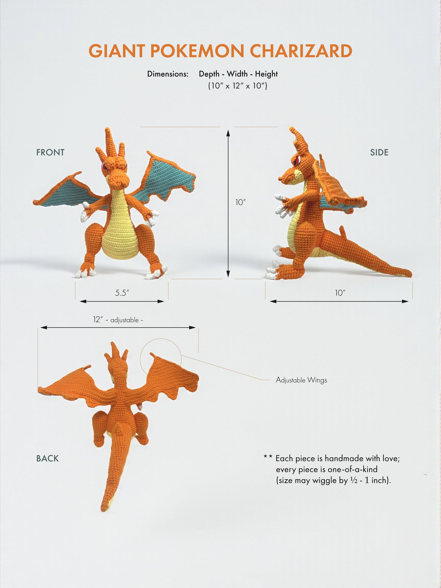 GIANT POKEMON - CHARIZARD