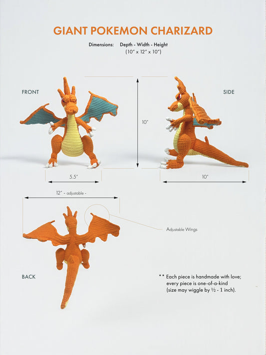 GIANT POKEMON - CHARIZARD