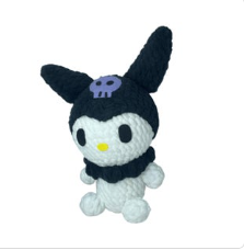 GIANT FLUFFY SANRIO - KUROMI