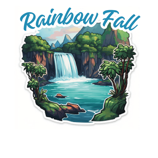 Rainbow Fall Sticker