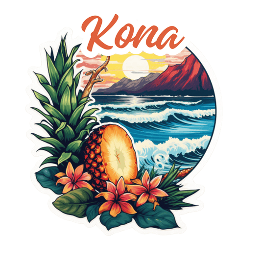 Kona Sticker