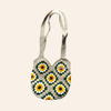 Grey - Green Flower Bag