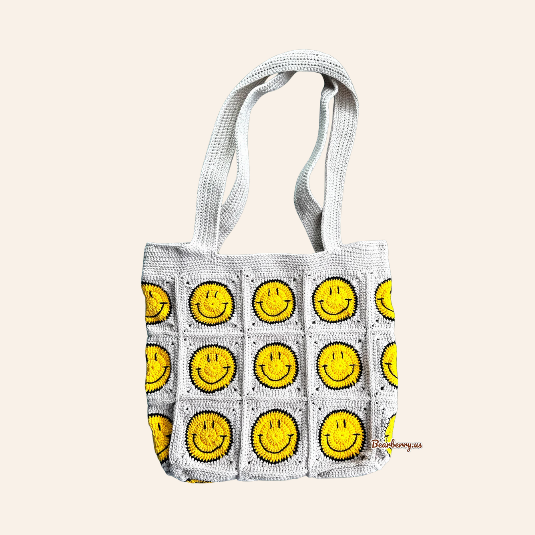 Smiley Yellow Bag
