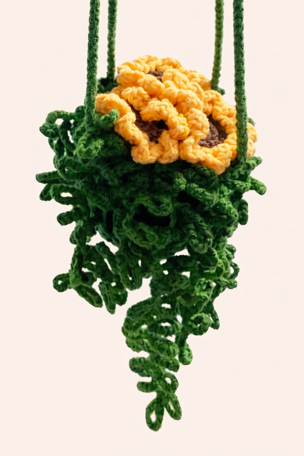 HANGING PLANT - SUNFLOWER TASSEL